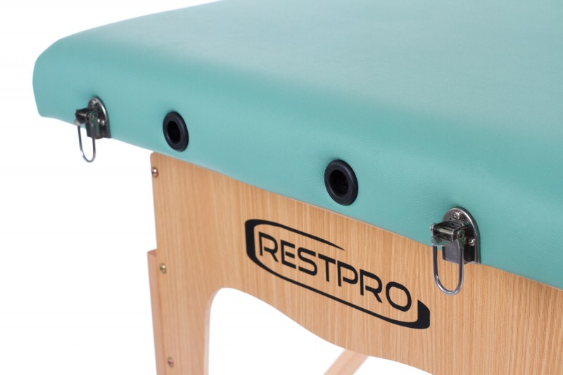 Sulankstomas masažo stalas RESTPRO® Classic-2 Blue-green