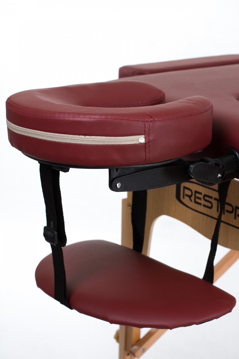 Masažo stalas + masažo pagalvėlės RESTPRO® Classic-2 Wine Red