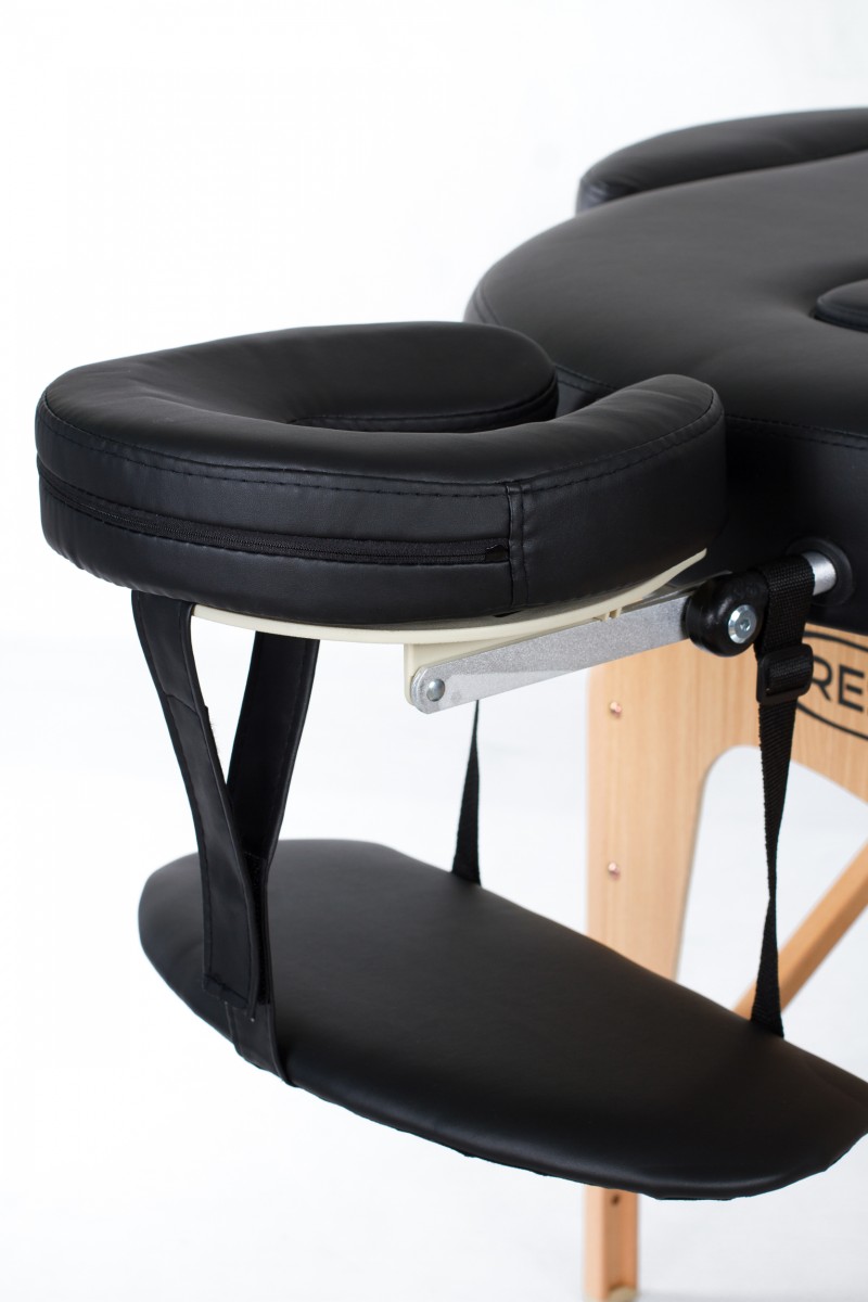 Portable Massage Table RESTPRO® VIP OVAL 2 Black