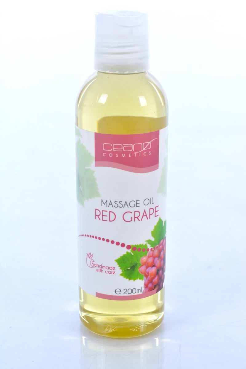 RED GRAPE Massage Oil Ceano Cosmetics 200ml
