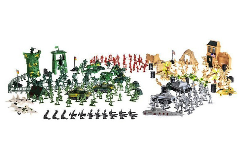 Soldier and military equipment set 300 pieces