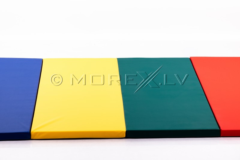 Спортивный мат четырехцветный YM-R4 116x232см