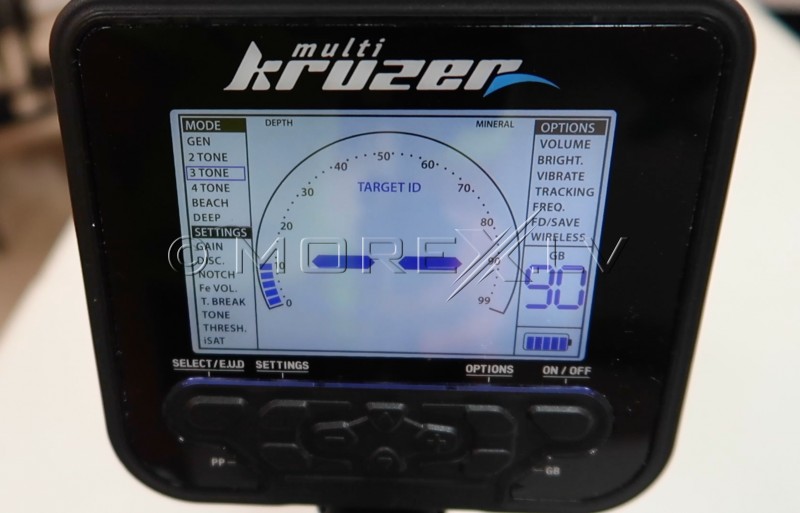 Metal detector Makro Multi Kruzer - 5kHz, 14kHz, 19kHz