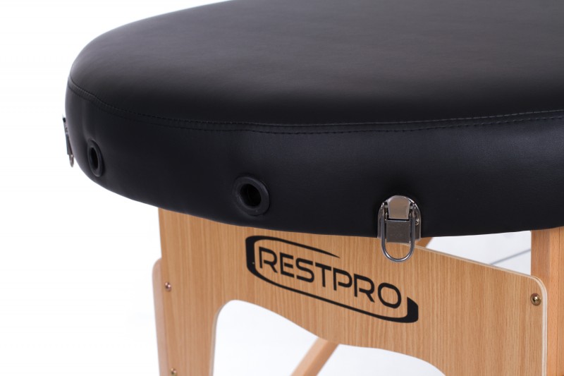 Masāžas galds (kušete) RESTPRO® VIP OVAL 2 Black