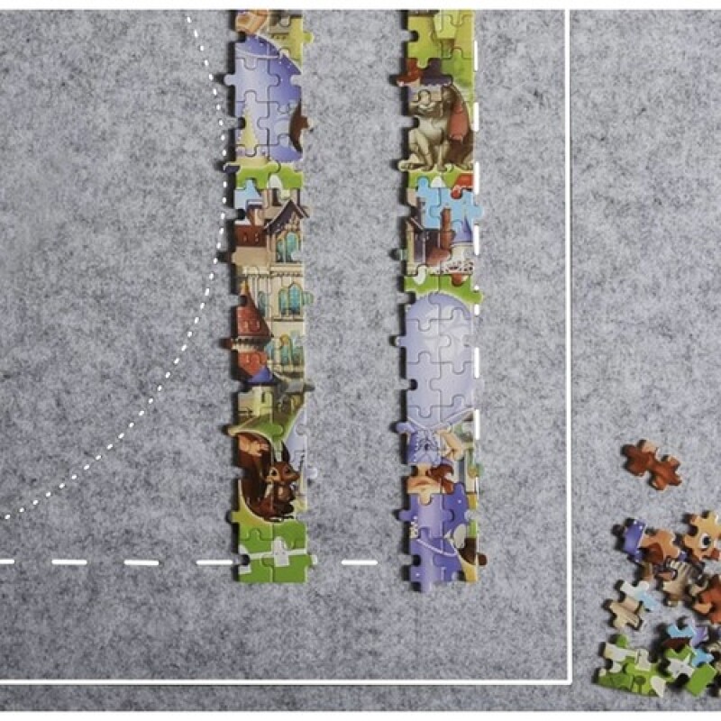 Puzzle board mat, 115x67 cm