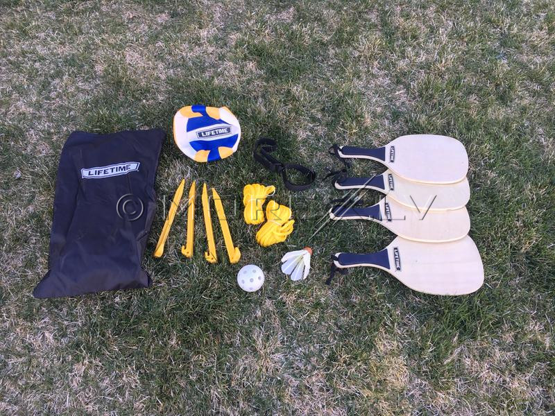 LIFETIME 90541 Volleyball, badminton, pickleball kit