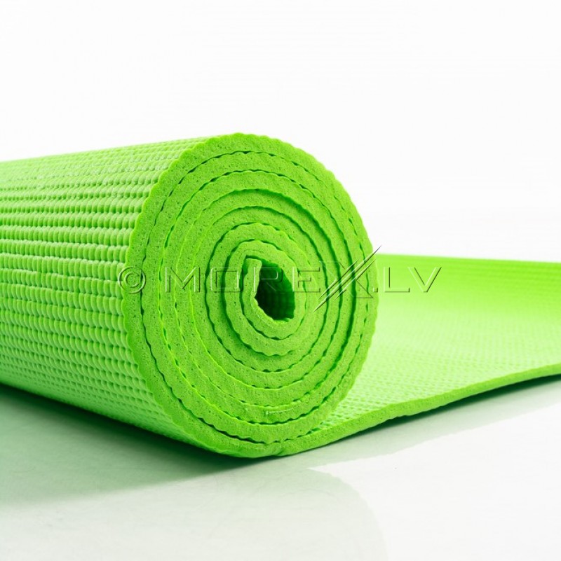 Gimnastikos yoga fitness pilates kilimėlis 173х61х0.5 сm žalia