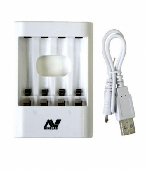 Minelab VANQUISH įkrovimo prietaisas su USB laidu (3011-0407)
