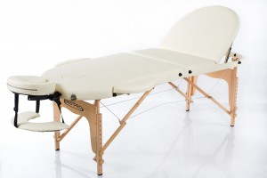 Складной массажный стол (кушетка) RESTPRO® Classic Oval 3 Cream