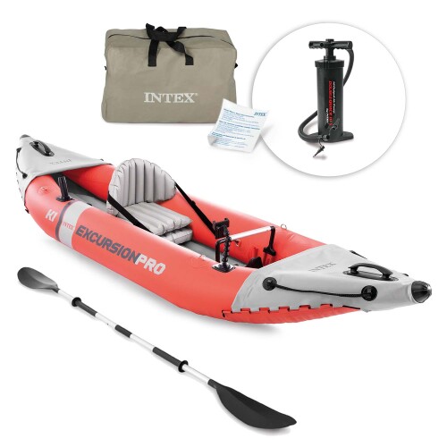Inflatable kayak Intex EXCURSION PRO K1 ‎305x91x46 cm (68605)