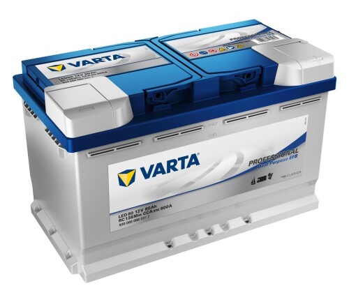 Power boat battery VARTA Professional LED80 80Ah (20h)