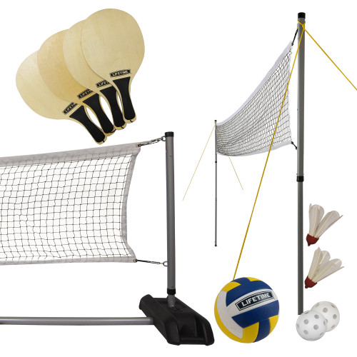 LIFETIME 90541 Volejbola, badmintona, pikbola komplekts