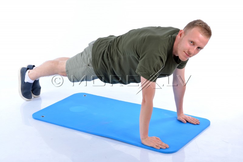 Joogatreening pilates fitness mat 120x60x1.35cm