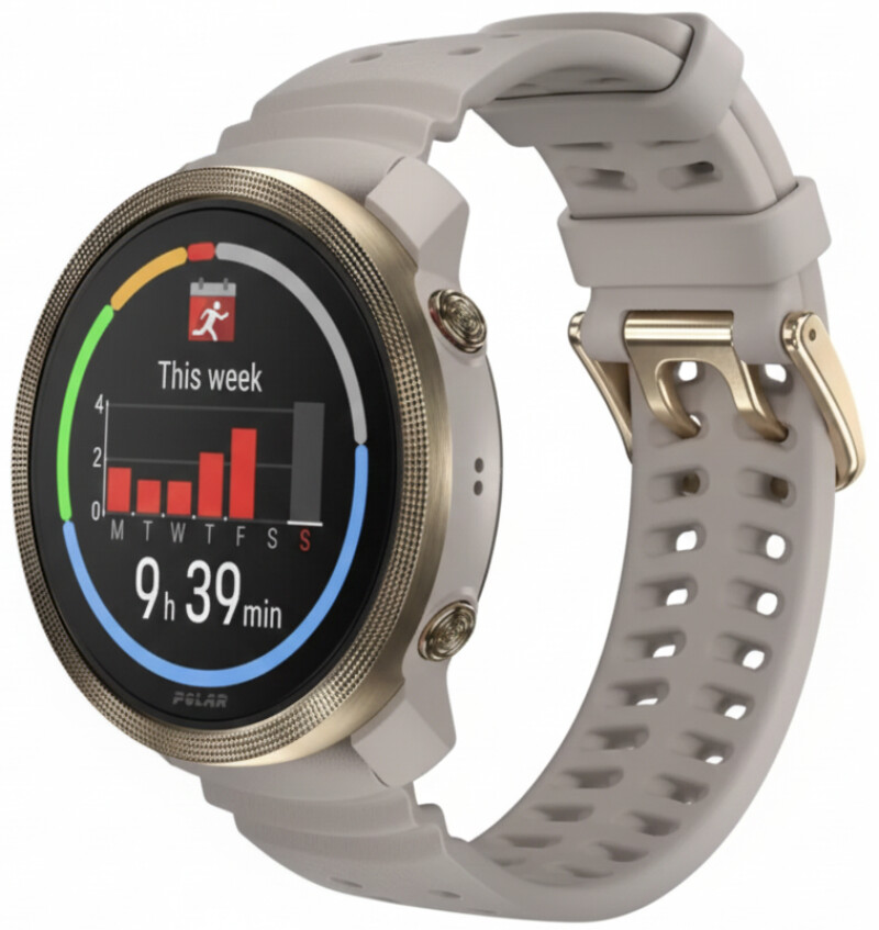 Sportinius laikrodžius POLAR VANTAGE M3 GREY-GOLD, S-L