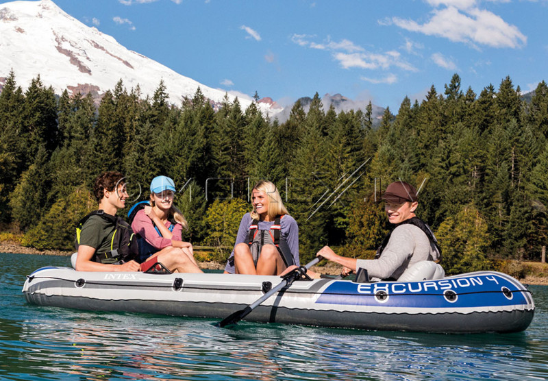 Inflatable boat Intex EXCURSION 4 BOAT SET, 315x165x43 (68324)
