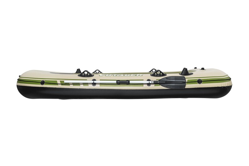 3-vietė pripučiama valtis kietu dugnu Bestway Voyager X3 Raft, 294x137x46 cm, 65164