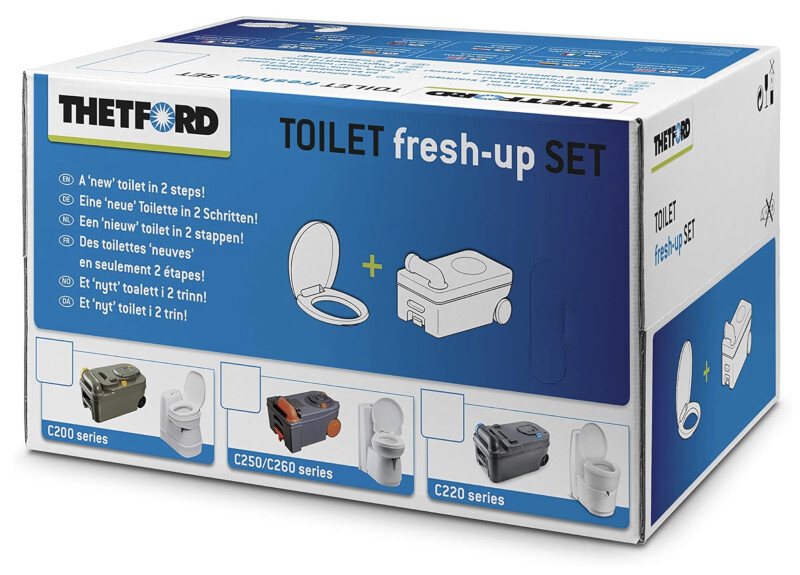 Atnaujinimo rinkinys Fresh-Up Set kasetiniam tualetui Thetford C220