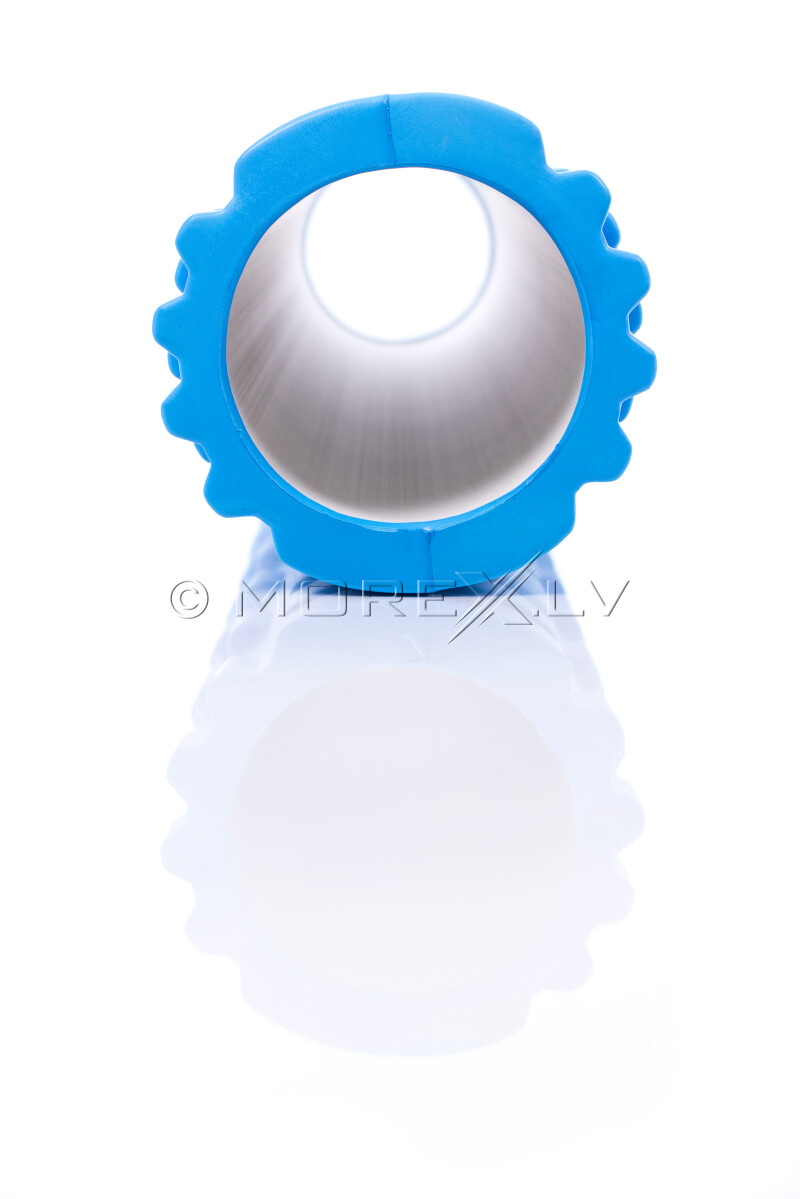 Massage Foam Roller Yoga Roller 14x62cm, mėlyna