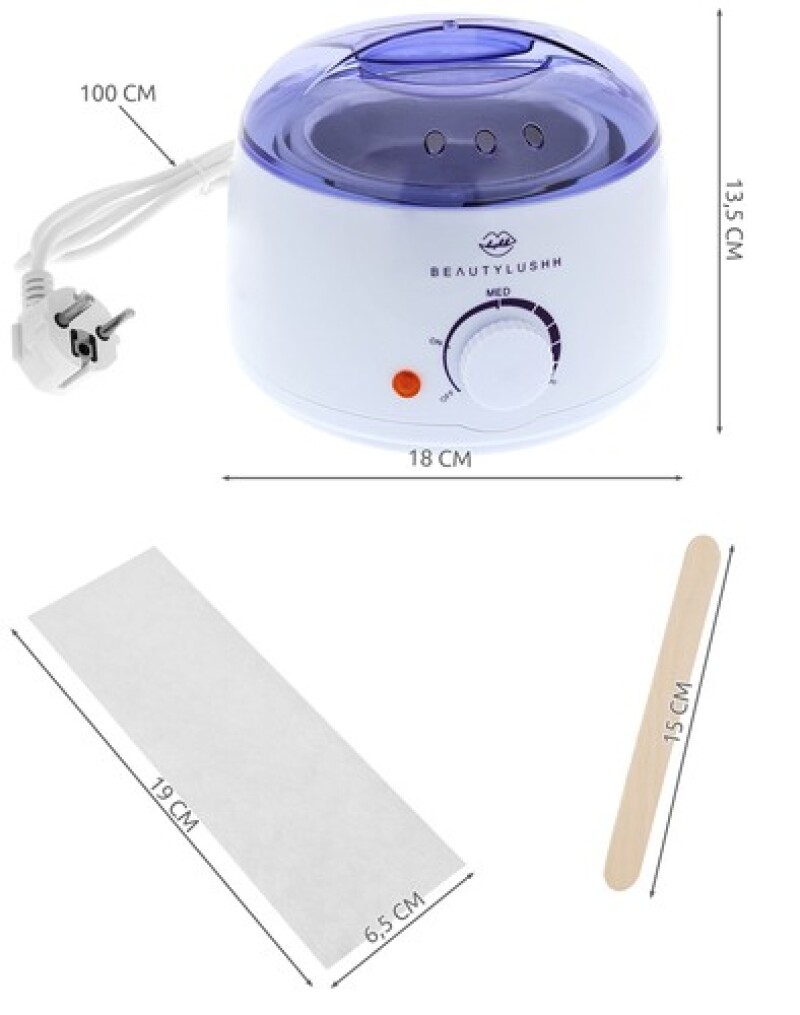 Wax Heater for Hard Wax with accessories