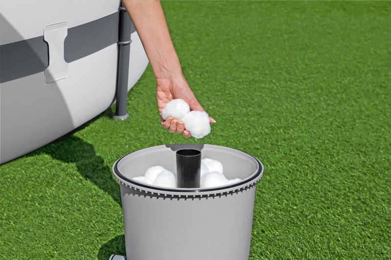 Bestway 58515 smėlio filtras siurblys 3028 L, bakas 8.5kg