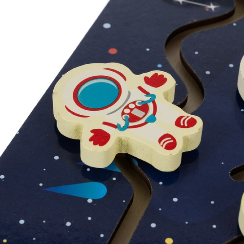 Wooden puzzle Solar System
