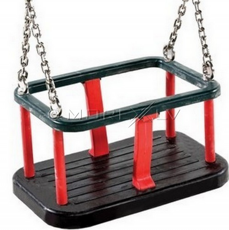 Rubber enclosed swing КВТ, chains 3 m