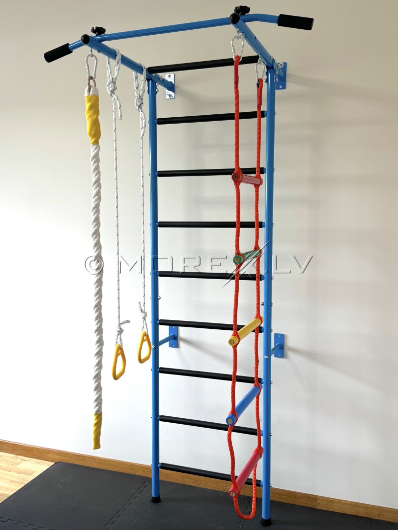 Sporto kompleksas, gimnastikos sienelė RESTPRO® KID-2 Blue