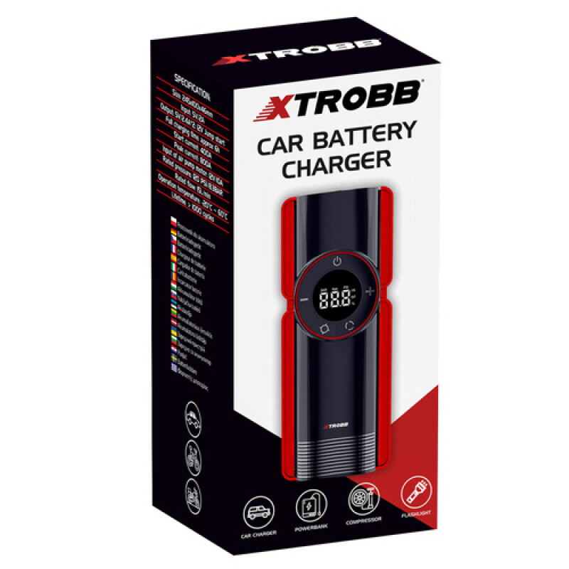 Akumuliatoriaus užvedimo užvedimo įrenginys Xtrobb 12A / 10V