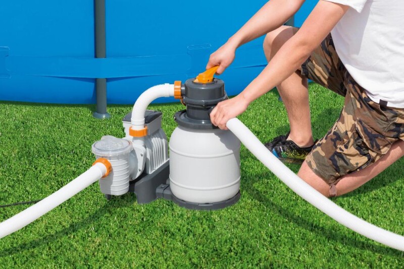 Bestway 58499 smėlio filtras siurblys 8327 L, bakas 20 kg
