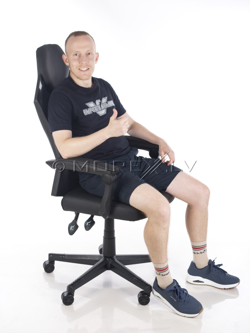Gaming chair black-grey BM1002