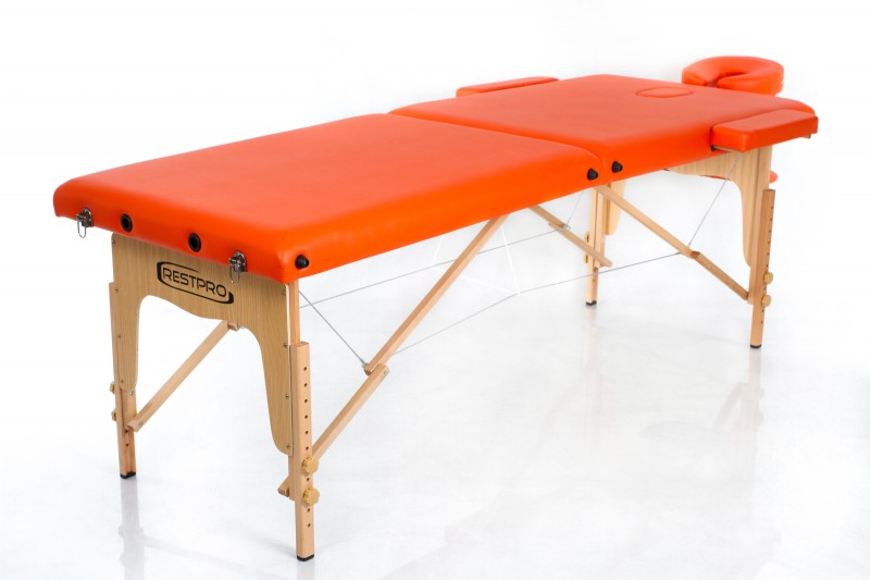 Masažo stalas + masažo pagalvėlės RESTPRO® Classic-2 Orange