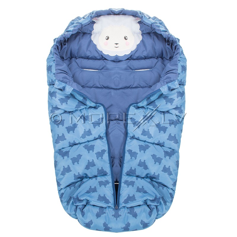 Baby stroller sleeping bag SB006, azure