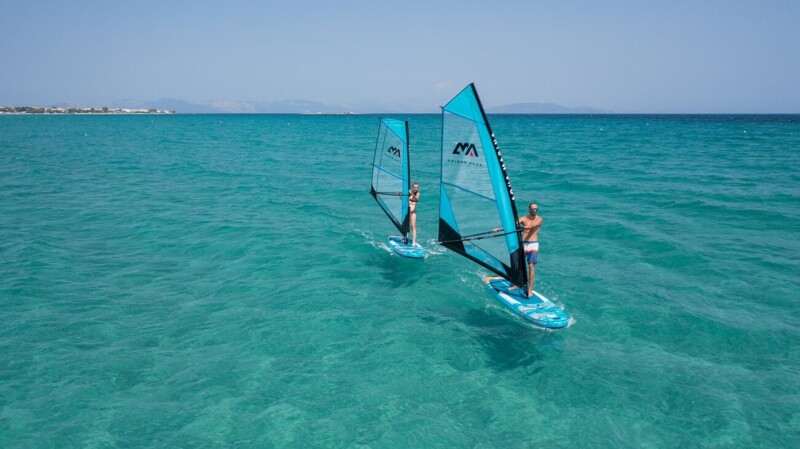 SUP доска с парусом Aqua Marina BLADE 3.0 m², 320x84x15 см BT-22BL