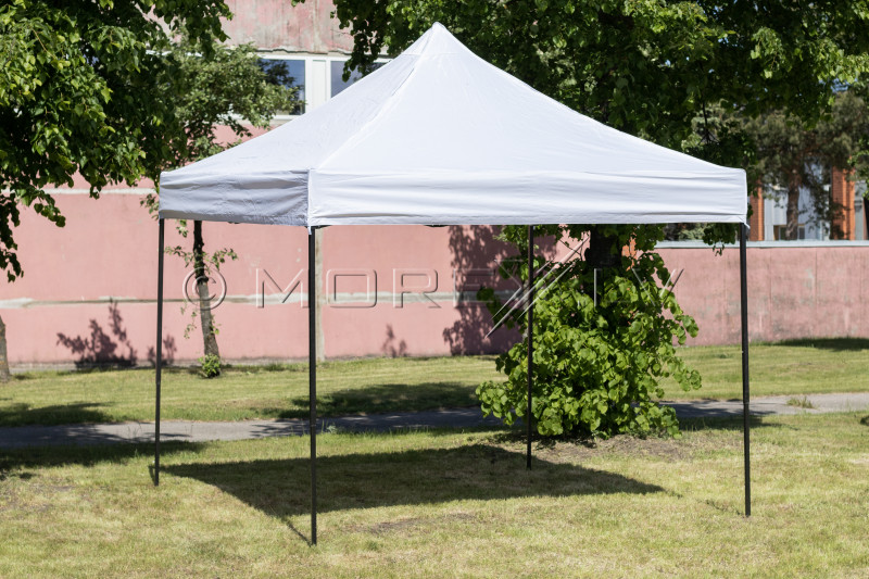 Pop Up portable tent 2.92х2.92 m, H series, without walls, series H, white, steel (tent, pavilion, canopy)