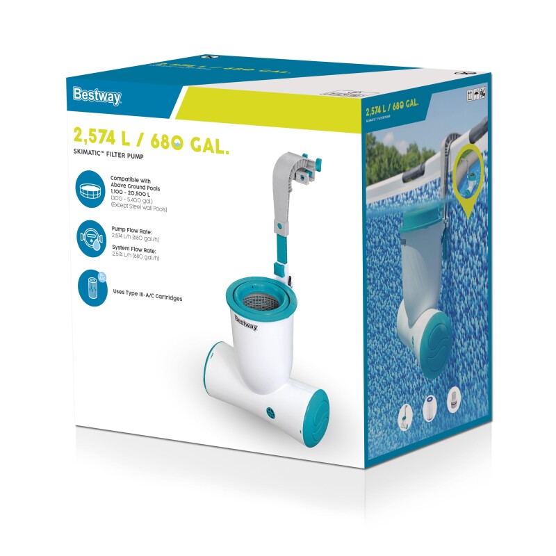 Bestway 58462 Система фильтрации для бассейна Skimatic 2574л