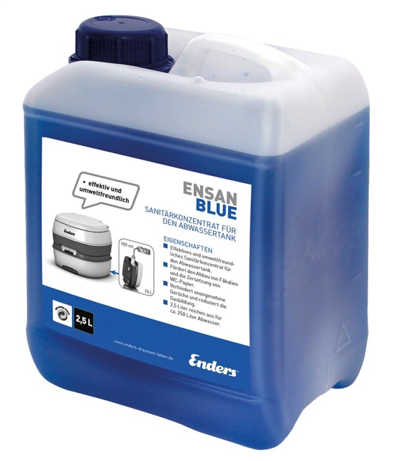 Sanitation liquid for chemical toilets Ensan Blue 2.5 litre