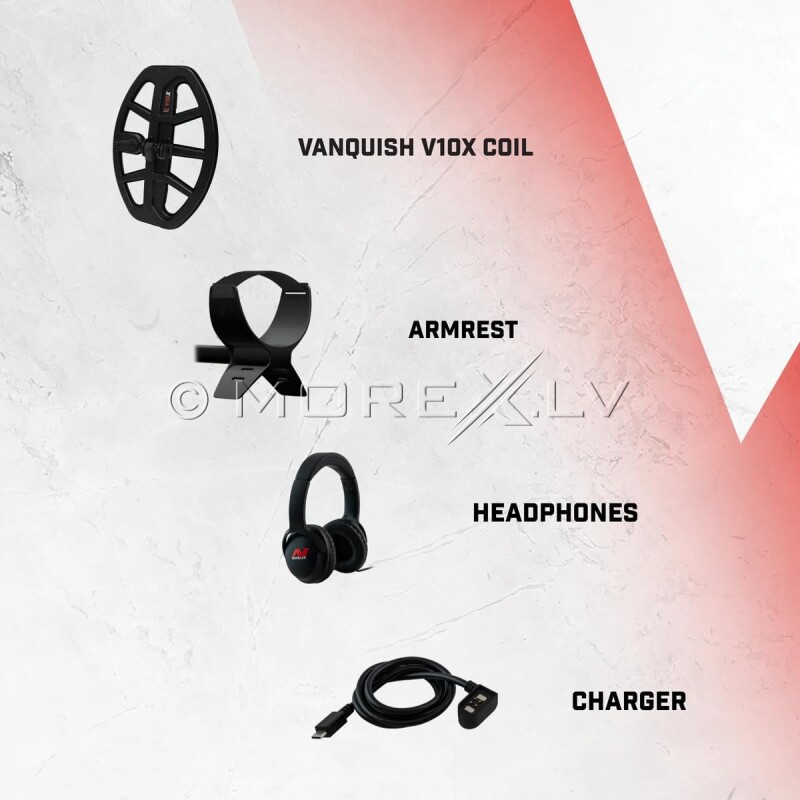 Metalo detektorius Minelab Vanquish 460