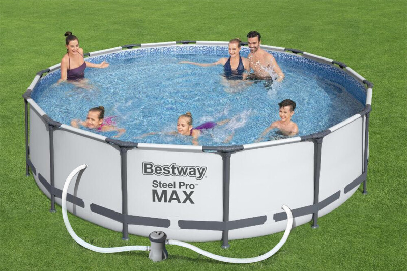 Karkasinis baseinas Bestway 56950 Steel Pro Max Set 427x107 cm