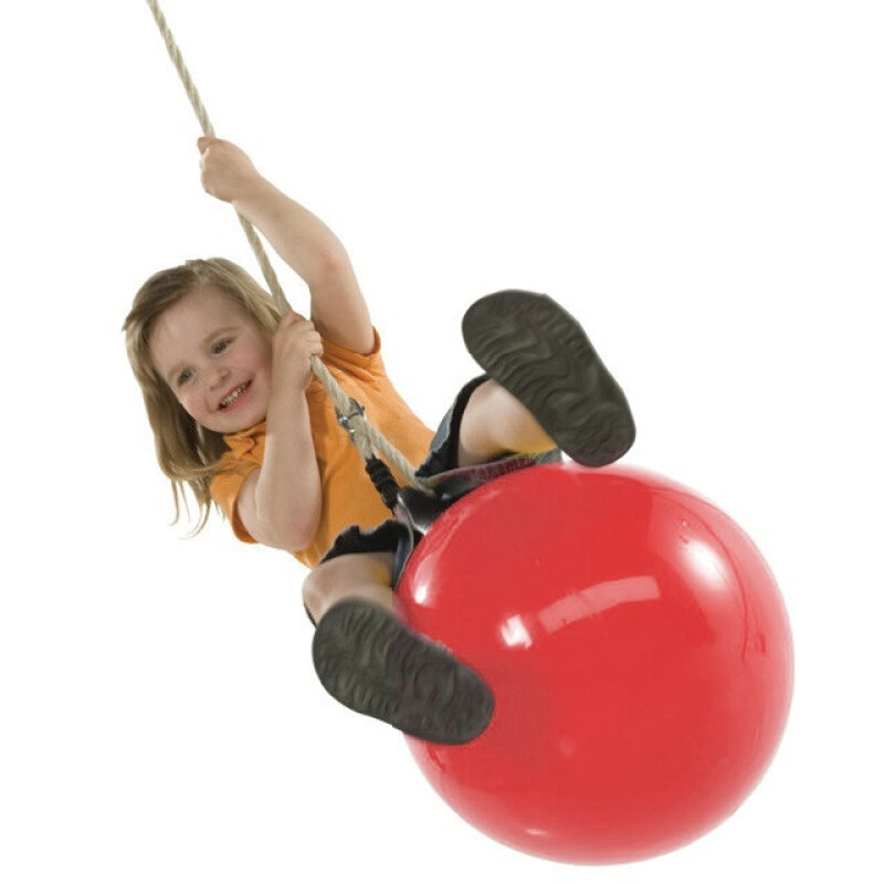 Inflatable Ball swing, Red, Ø 41 cm