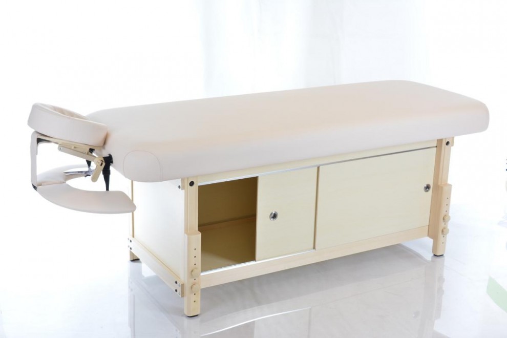 Masažo stalas RESTPRO® Kaiser-Flat Beige