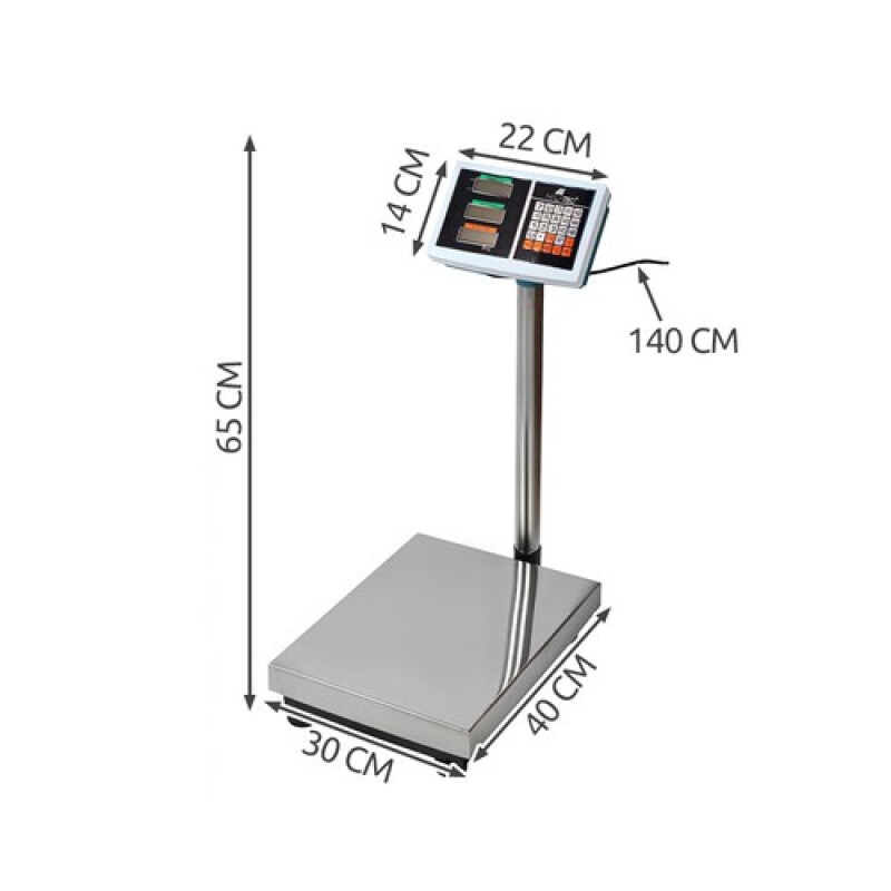 Elektroninės svarstyklės iki 100 kg