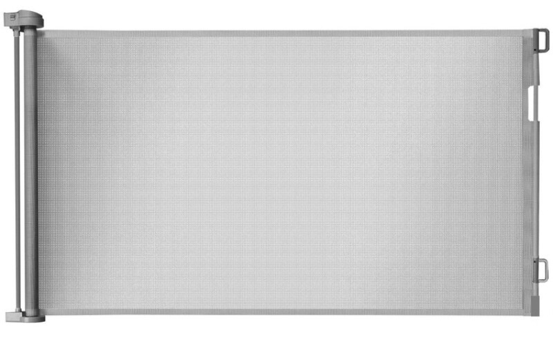 Ištraukiama apsauginė tvora pilka 13-160cm