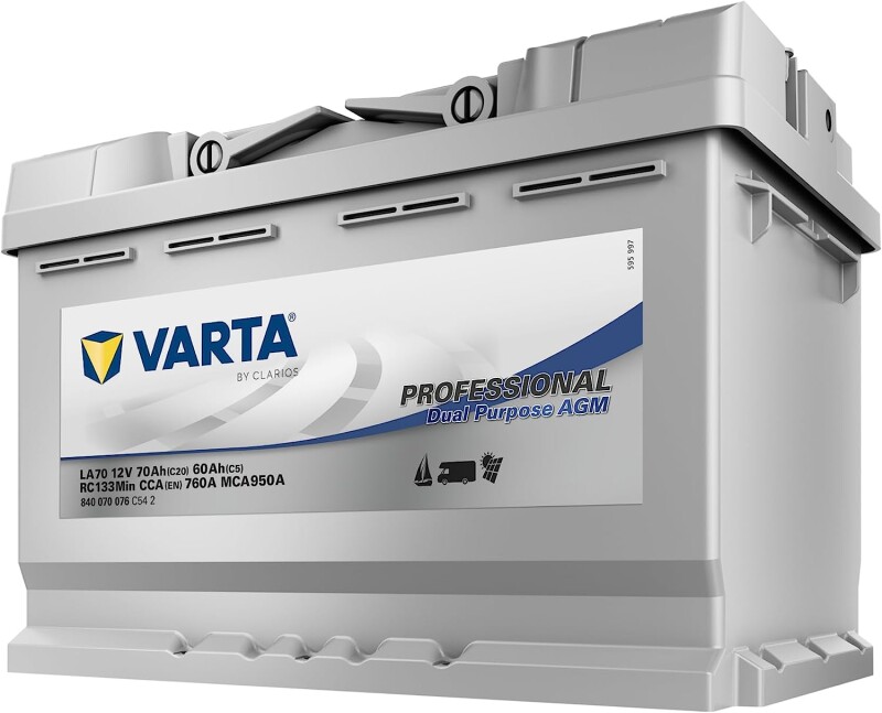 Akumuliatorius VARTA Professional AGM LA70 70Ah (20h)