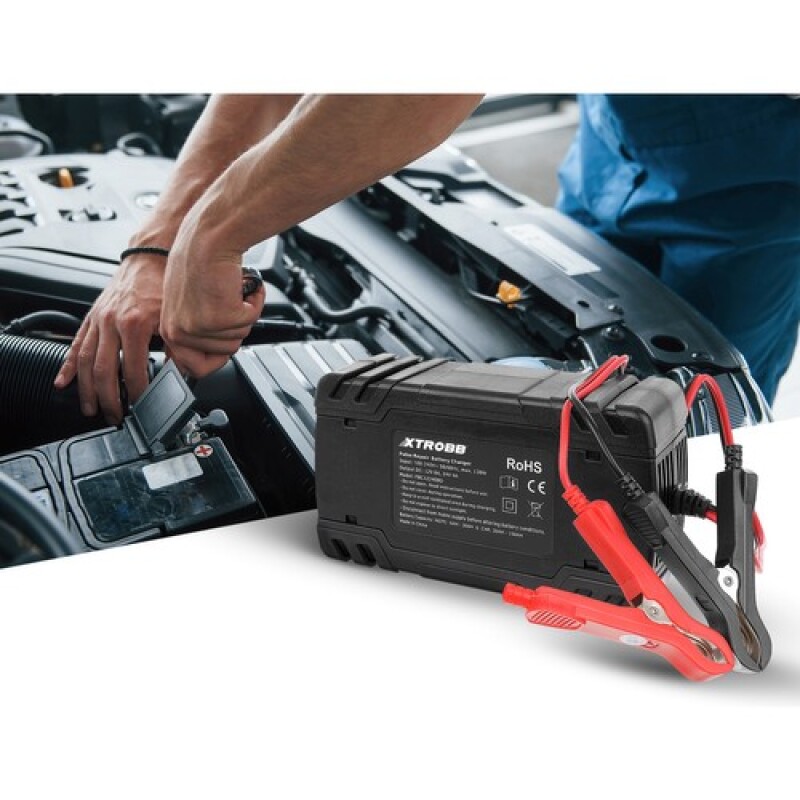 Automatinis įkroviklis XTROBB 12V 8A / 24V 4A