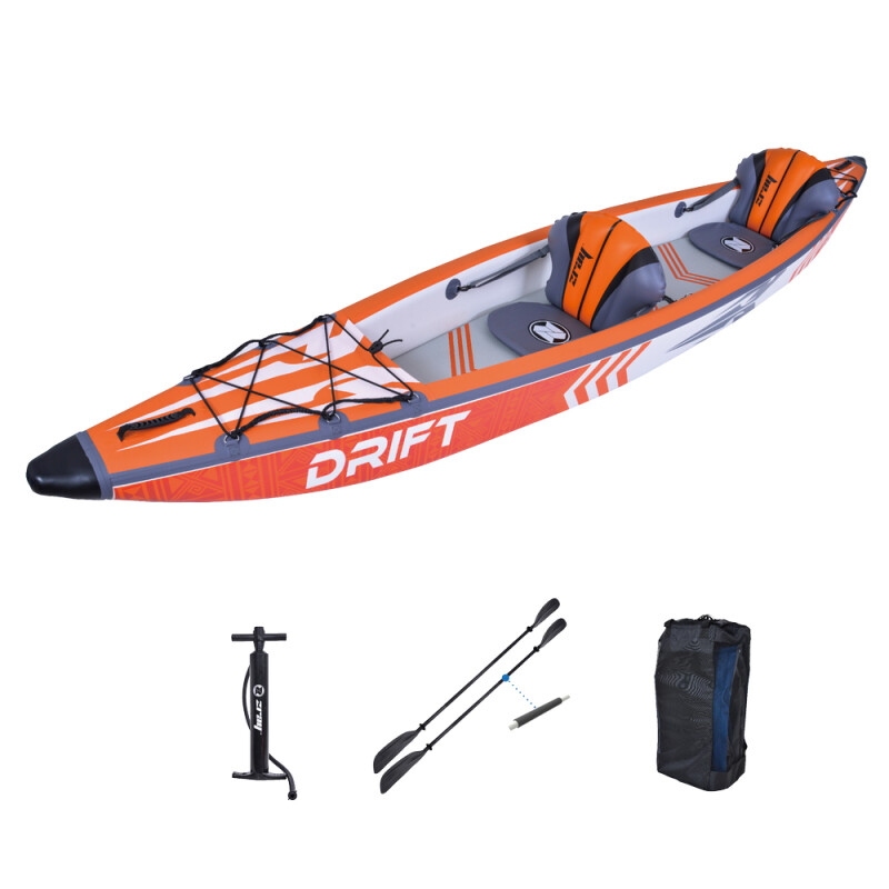 Dvivietis pripučiamas kajakas Zray Drift 426x81 cm 37641