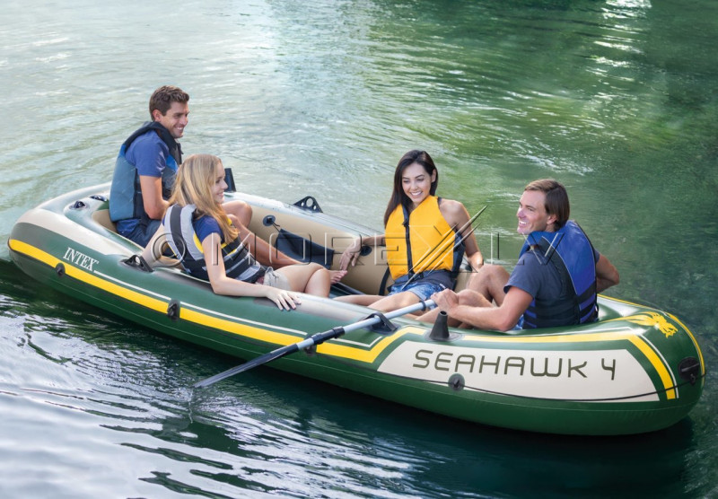 Inflatable boat Intex SEAHAWK 4 (351x145x48)