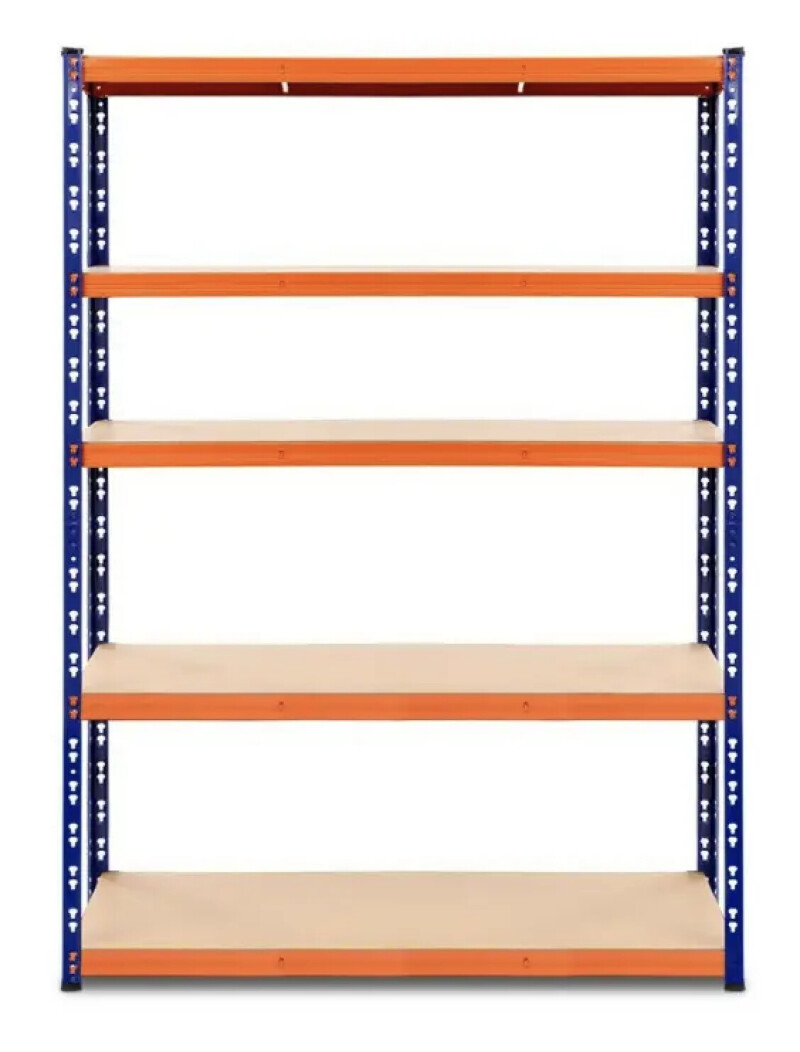 5-level storage rack 220x120x45 cm