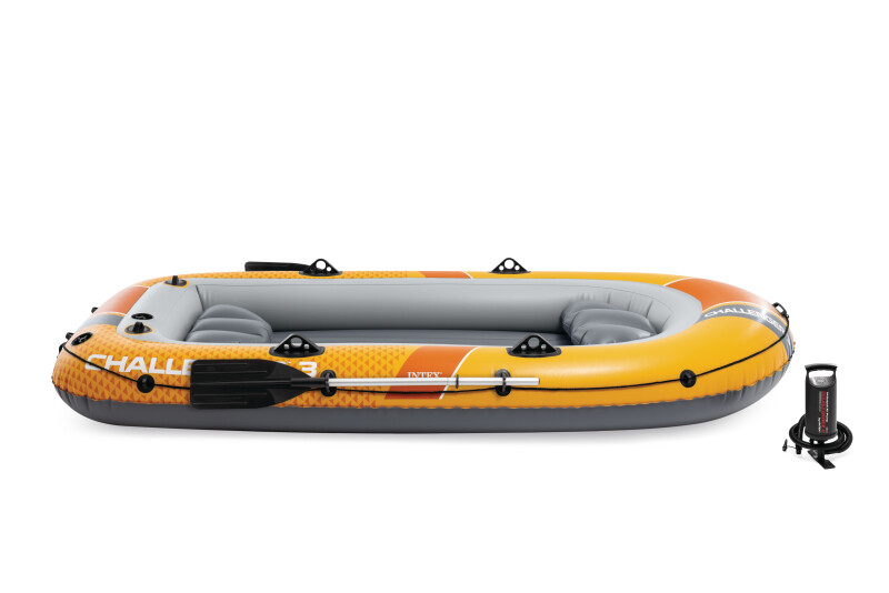 Pripučiama valtis Intex Challenger 3 set 295x137x43 cm, 66313
