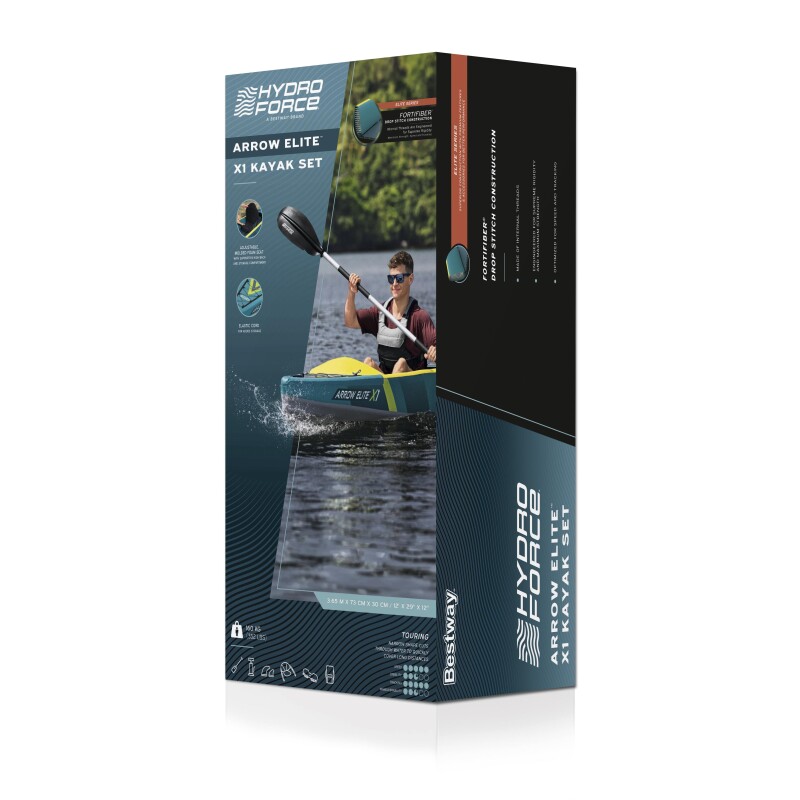 Pripučiamas kajakas Bestway Arrow Elite X1 365x73x30 cm, 65179