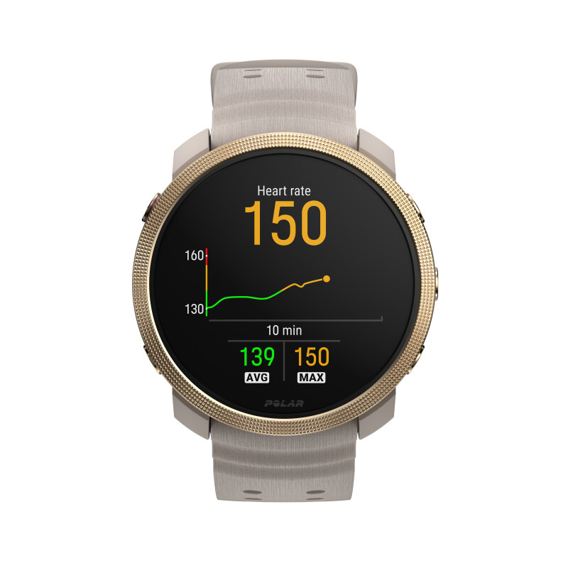Sportinius laikrodžius POLAR VANTAGE M3 GREY-GOLD, S-L